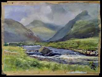 Bundorragha River, Kings und Rock Pools, Co. Mayo, Irland, 1997